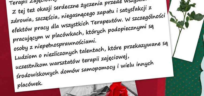 Światowy Dzień Terapii Zajęciowej