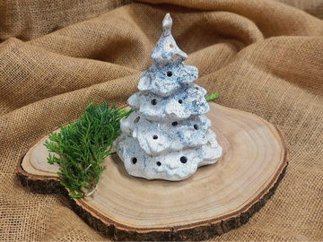 Lampion ceramiczny - choinka / Nr artykułu: C-52/12/25/Ł