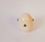 Jajo ceramiczne z ozdobą