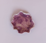 Patera ceramiczna - fioletowa