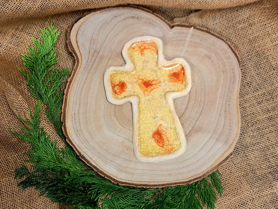 Krzyż ceramiczny / Nr artykułu: 3/25/G