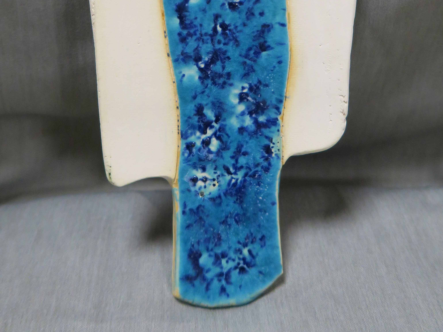 Anioł ceramiczny granatowy 1315