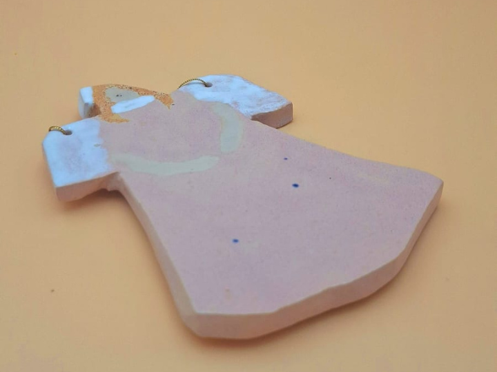 Anioł ceramiczny do zawieszenia