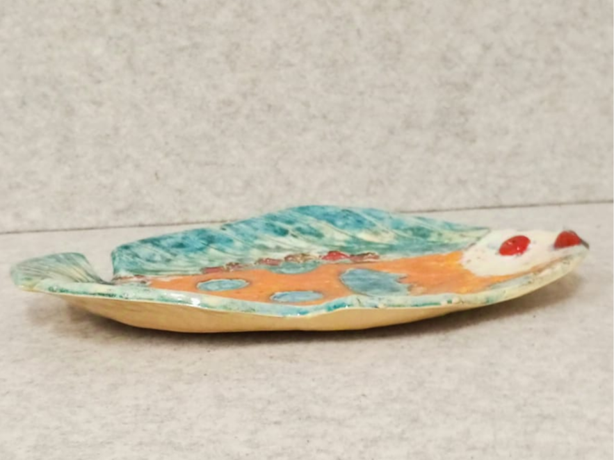 Ceramiczny półmisek ryba