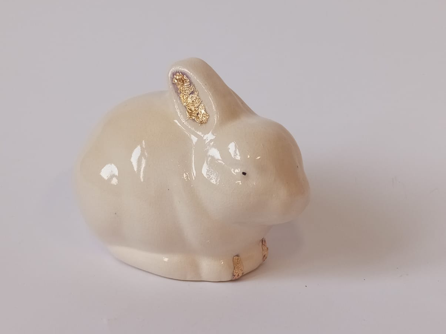 Zając ceramiczny