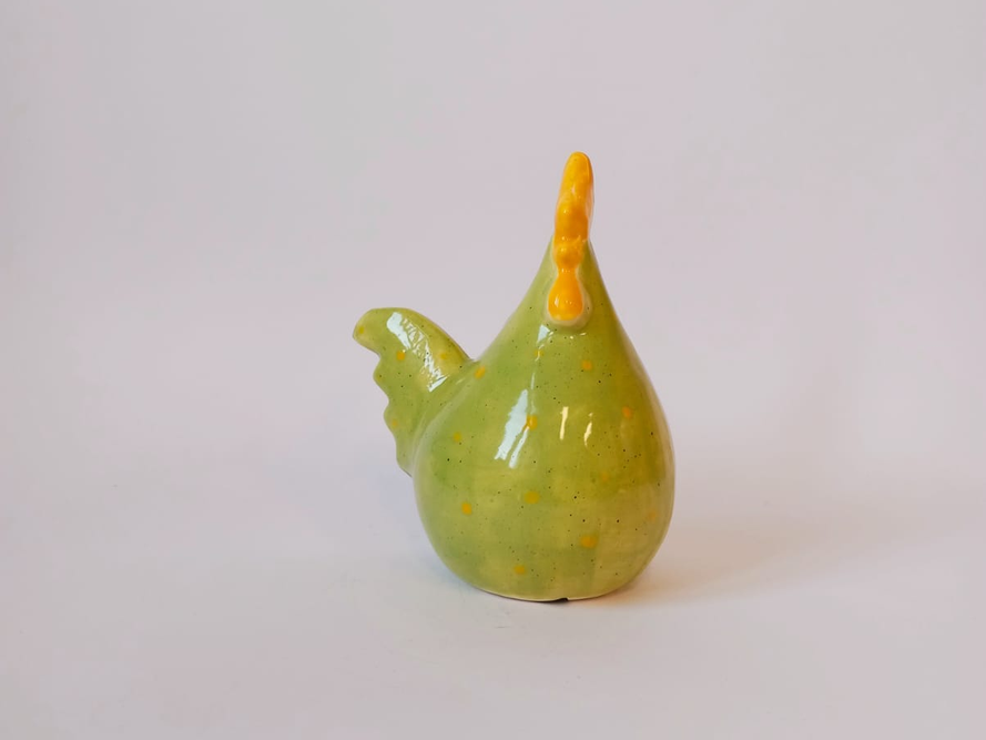 Kura ceramiczna - zielona