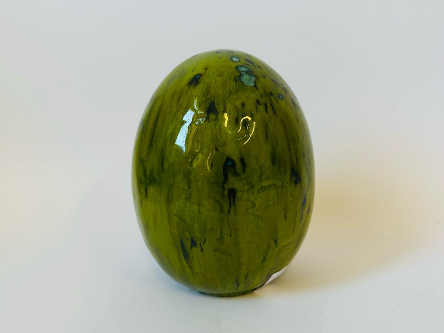 Jajo ceramiczne zielony smok